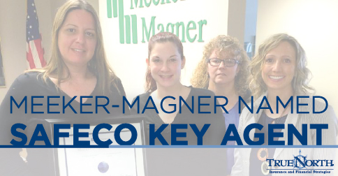 Safeco Insurance recognizes Meeker-Magner, A TrueNorth Company For Strong Perforance
