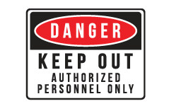 Danger Sign
